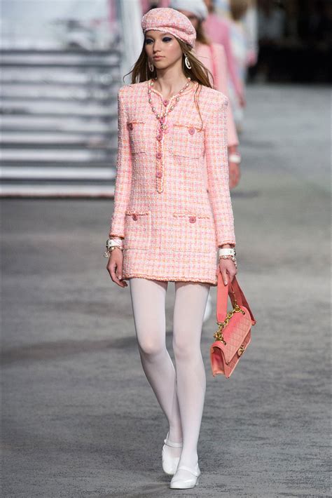 chanel kleid rosa|Chanel ready to wear dresses.